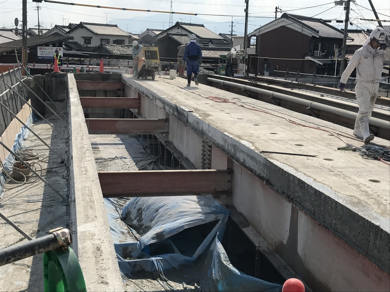 道路カッター工事